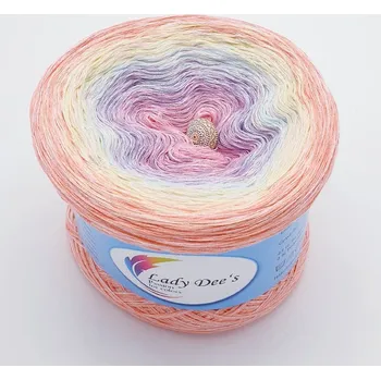 Příze Oáza magického jednorožce 4nitka s lurexem (Lady Dee's Oase des magischen Einhorns)