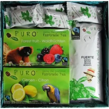 Dárkový potravinový koš Miko - Fair pohoda