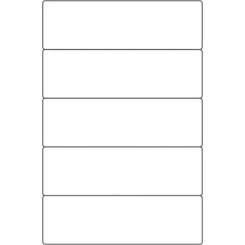 Samolepící etiketa Etikety PRINT 190x58 mm bílé (100xA4)