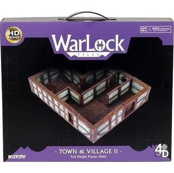 Desková hra WizKids WarLock Tiles: Town & Village II - Full Height Plaster Walls Expansion