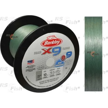 Berkley X9 Braid Low Vis Green 0,43 mm