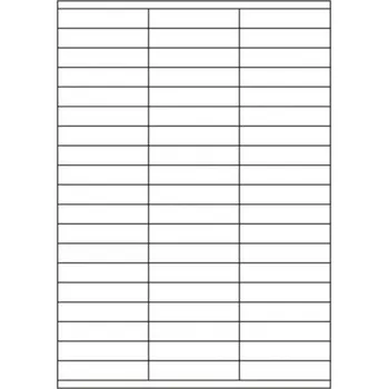 Speciální papír Etikety PRINT 70x15 mm bílé (100xA4)