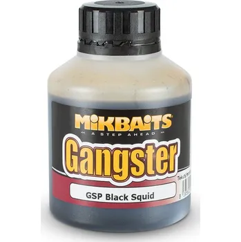 Návnadové aroma Mikbaits Gangster booster 250ml - GSP Black Squid