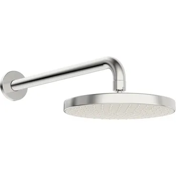 Sprchová hlavice Hansabasicjet - hlavová sprcha, průměr 250 mm, přívod ze stěny 348 mm 44360100