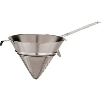 Cedník a síto Sambonet Paderno Industrie CEDNÍK ŠPIČÁK S DRÁTĚNOU OCHRANOU, průměr 24 cm