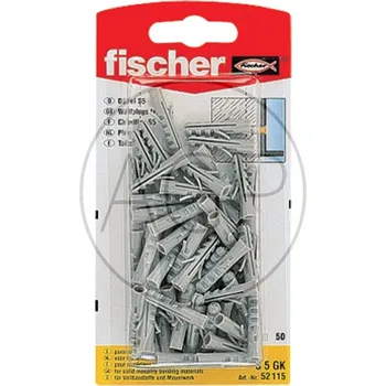 Hmoždinka Fischer hmoždinky o průměru 14 mm s délkou 70 mm v balení 4 ks