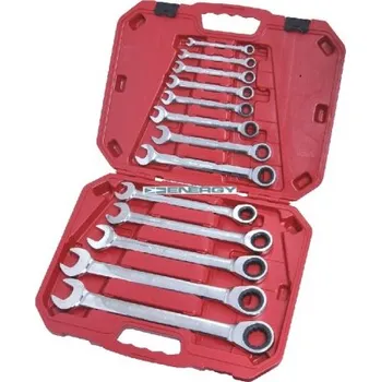 Autodílna 13 Dilná sada ráčnových klíčů očkoplochých ENERGY