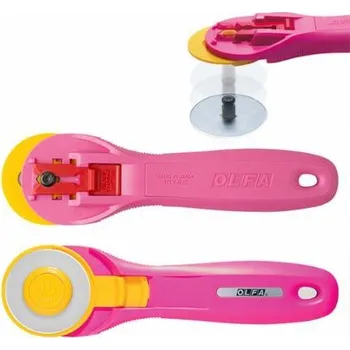 Řezný kotouč Kruhový řezač Olfa RTY 2/C Pink