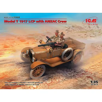 Plastikový model 1:35 Model T 1917 LCP with ANZAC Crew