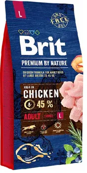Krmivo pro psa Brit Premium by Nature Adult L