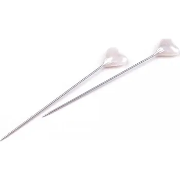 Svatební dekorace Ozdobné špendlíky srdíčko