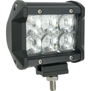Pracovní světlo PRACOVNÍ SVĚTLO SVĚTELNÁ LED RAMPA 100mm 10-30V/18W 1270Lm IP67 DÁLKOVÉ S ČOČKAMI