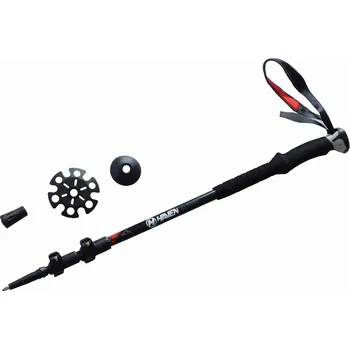 Trekingová hůl Haven Leverisimo černé 140 cm