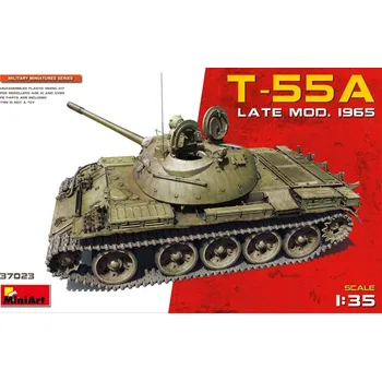 Plastikový model 1:35 T-55A Late Mod. 1965