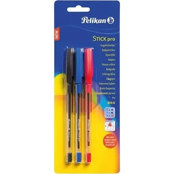 Kuličkové pero Pelikan K91 3ks,mix/B (Herlitz)