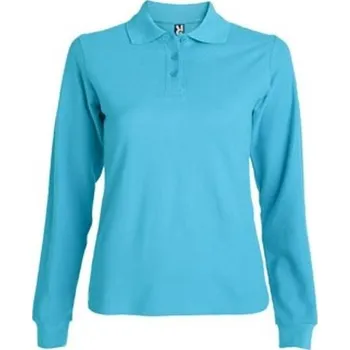 ROLY Polokošile ESTRELLA dámská dlouhý rukáv E6636-12-XL XL Tyrkysová