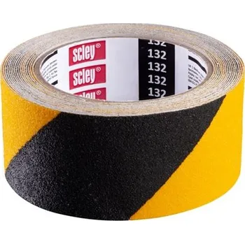 Protiskluzová páska Scley, rozměr 25mm x 5m, černo-žlutá