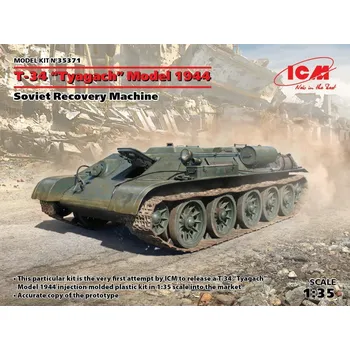 Plastikový model 1:35 T-34 "Tyagach" 1944