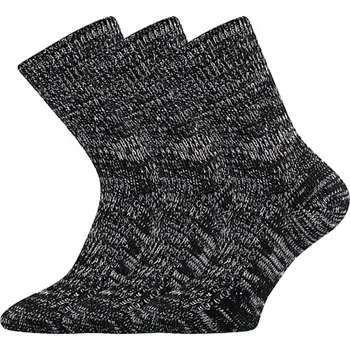 Dámské ponožky BOMA Říp černé melé