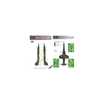 Plastikový model 1/32 Mask F-104C USAF in Vietnam Camoufl.painting