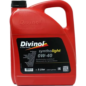 Divinol 049B Syntholight 0W-40, 5 L
