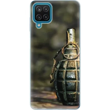 Pouzdro na mobilní telefon Odolné silikonové pouzdro iSaprio - Grenade - Samsung Galaxy A12