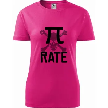 Dámské tričko Pirate Barva: Růžová, Velikost: XL