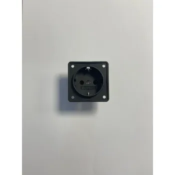 Elektrická zásuvka Schuco zásuvka 230V Antracit (Vnitřní zásuvka)