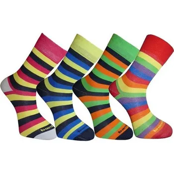 Pánské ponožky BX-STRIPY FUN bambusové ponožky BAMBOX (BAMBOX bambusové ponožky BX-STRIPY FUN)
