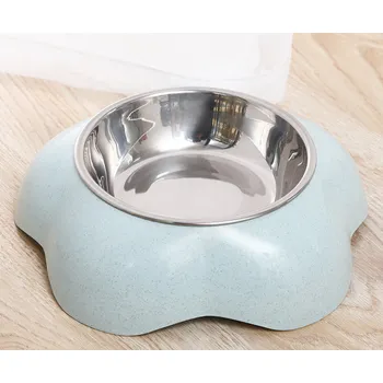 Miska pro psa Vsepropejska Flower miska pro psa Barva: Modrá, Rozměr (cm): 10