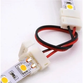 Spojka LED pásků s kabelem 10mm