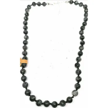 Náhrdelník Labradoritový náhrdelník (kuličky 8 mm)