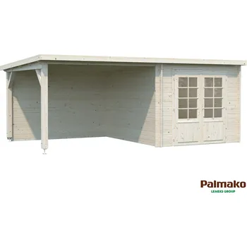 Zahradní domek Zahradní domek Palmako ELLA 6,9 + 8,2 m2 (Rozměr: 550x320 cm, tl.28 mm)