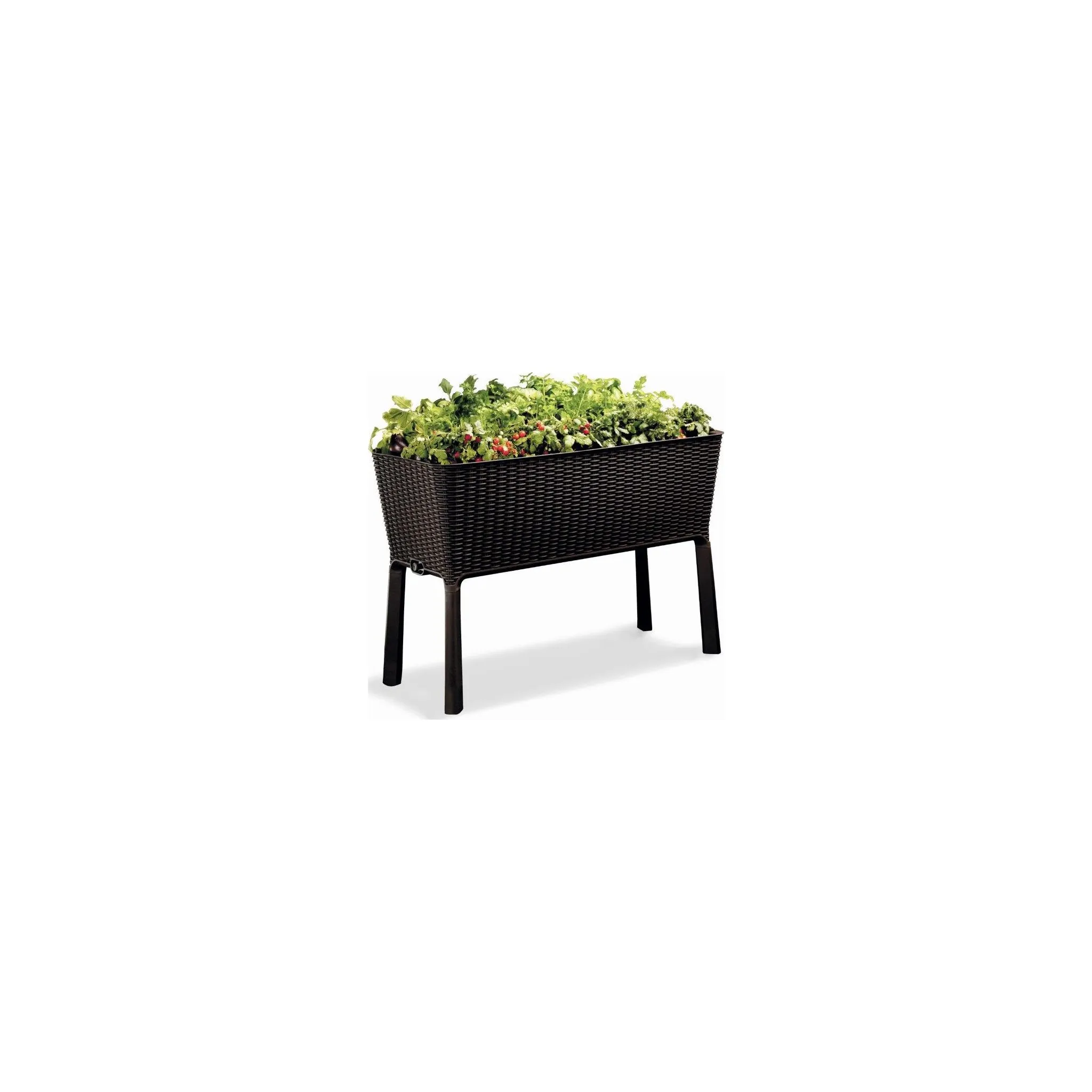 Fotografie 2 - Květináč Keter Easy Grow 114 cm hnědý