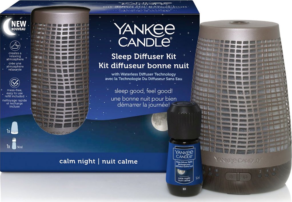 Yankee Candle Sleep Diffuser Kit Calm Night 14 ml od 605 Kč Zbozi.cz