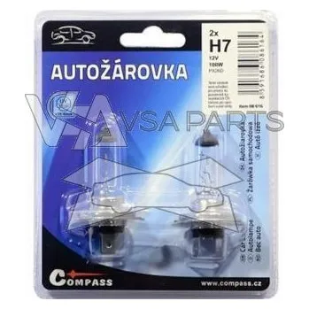 Auto-moto COMPASS Žárovka 12V H7 100W