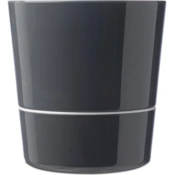 Samozavlažovací květináč na bylinky, Mepal, černý