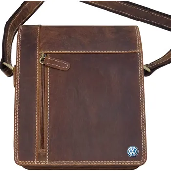 Ledvinka Kabela taška přes rameno VOLKSWAGEN. Brašna z pravé kůže