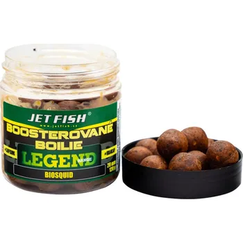 Boilies Jet Fish Boosterované Boilie Legend Range 250 ml 24 mm - Biosquid