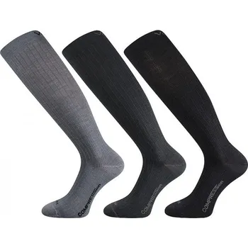 Pánské ponožky WOOLAX merino kompresní antibakteriální podkolenky se stříbrem VoXX (VoXX Kompresní podkolenky Woolax)