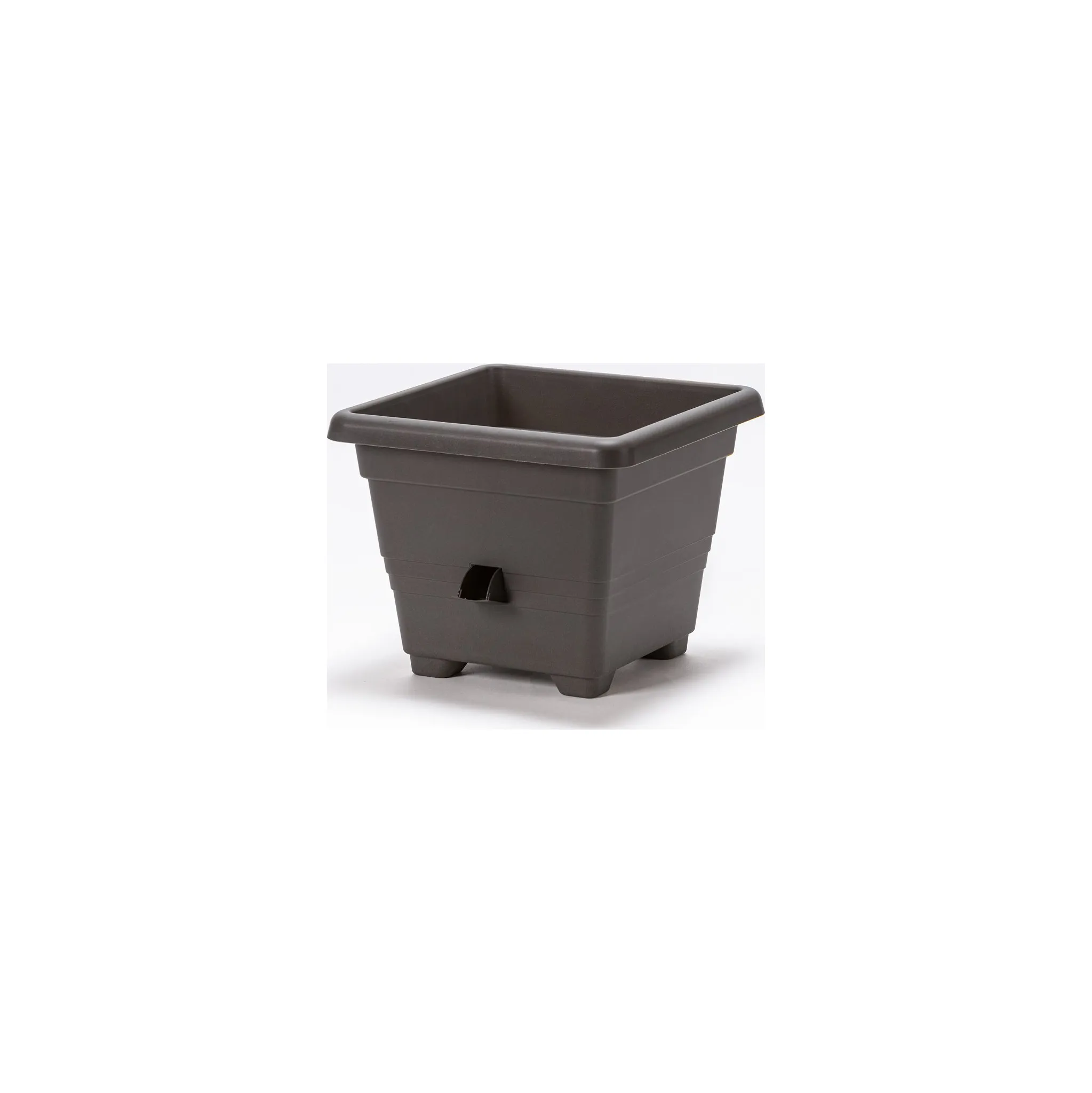 Fotografie 1 - Květináč Plastia Bergamot 50 cm antracit
