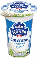 Mlékárna Kunín Smetana ke šlehání 31% 200 g