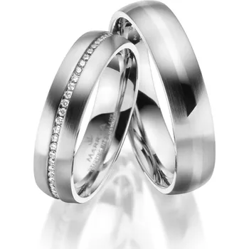 Prsten Marrya Ocelové snubní prsteny ES-25