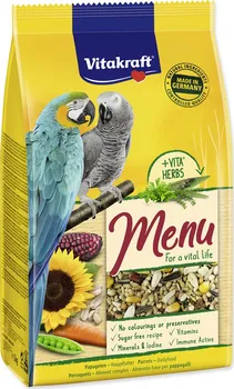 Krmivo pro ptáka Vitakraft Menu Vital Parrots ASB 1 kg