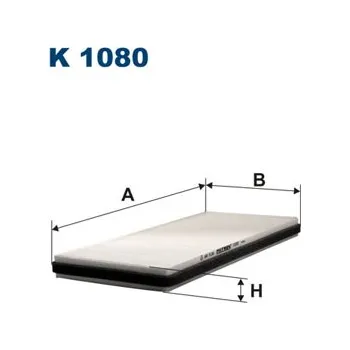 Autoelektrika Pylový filtr Filtron K1080