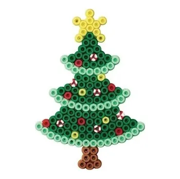 Dětské navlékací korálky Hama® Podložka MIDI Vánoční stromeček H331-42