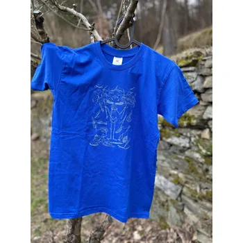 Chlapecké tričko DĚTSKÉ TRIČKO "PODDUBÁK" Barva: Modrá, Velikost: 3-4 roky/98-104 cm