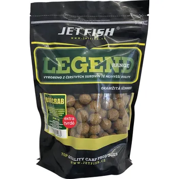 Nástraha Jet Fish Extra Tvrdé Boilie Legend Range Biocrab 250 g - 20 mm