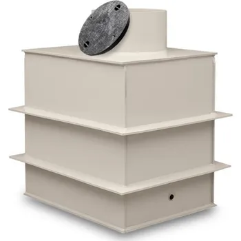 vodoměrná šachta Samonosná plastová šachta na vrt hranatá - typ VR 3 - TOP nádrže