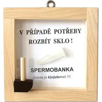 Rám na obraz Obrázek První pomoc - Spermobanka